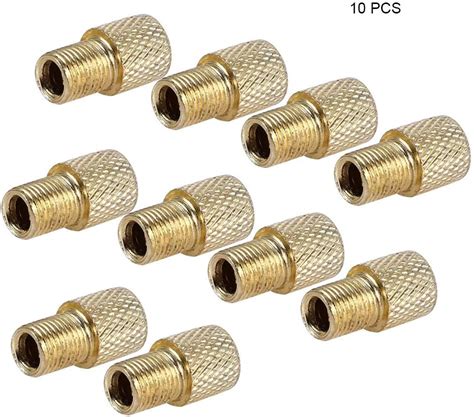 Amazon.com : Bike Presta Valve Adapter - 10pcs Bicycle Brass Adapters ...