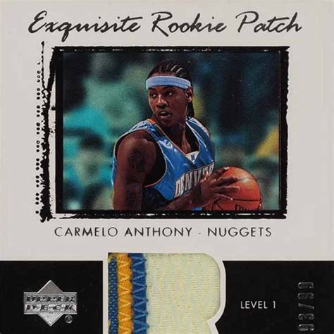 Top Carmelo Anthony Rookie Cards List, Buying Guide, Analysis, Gallery