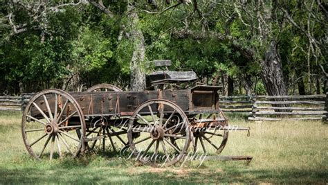 Horse Drawn Wagon / Farm Wagon / Ranch Wagon / Antique Wooden Wagon / Antique Farm Equipment ...