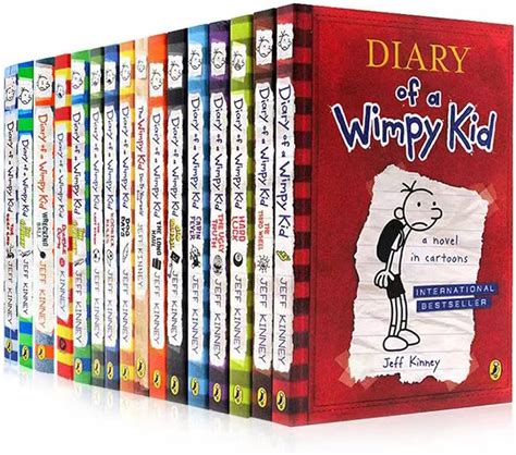 Diary Of A Wimpy Kid By Jeff Kinney 12 Book Collection Set, 56% OFF