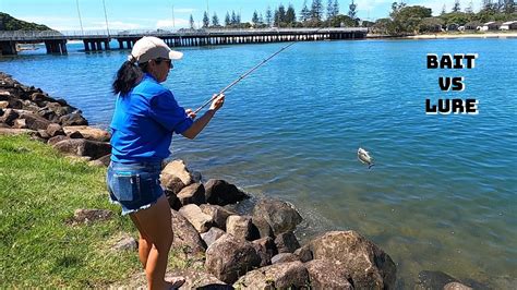 Fishing at Tallebudgera Creek / Lure and Bait Fishing - YouTube