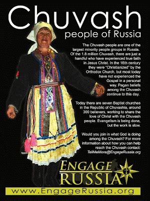 The Engage Russia Journals: Engage Russia-Chuvash People Group Poster