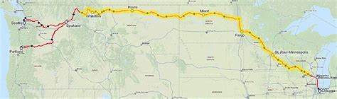 Amtrak Empire Builder Route Map