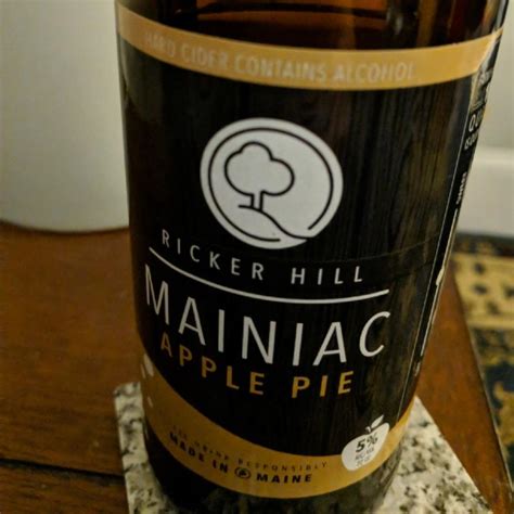 Mainiac Apple Pie from Ricker Hill - CiderExpert