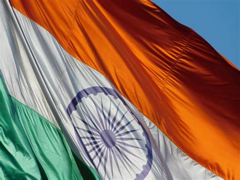 Download Tricolor Silk Texture Indian Flag in 4K Resolution Wallpaper | Wallpapers.com