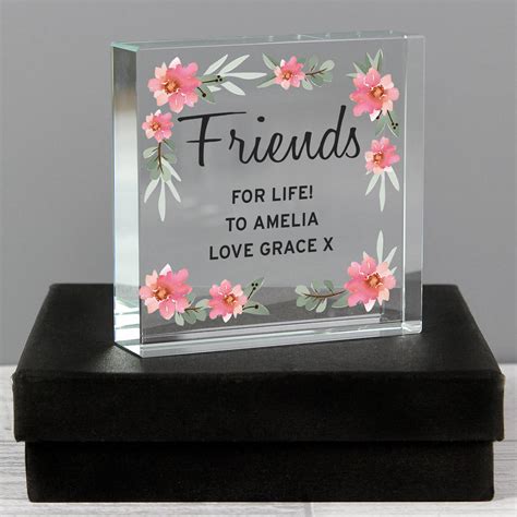 Personalised Friends Token Gift With Box By Sassy Bloom As seen on TV | notonthehighstreet.com