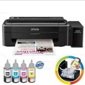 Epson L382 - InkJet Color Printer & Scanner - Black