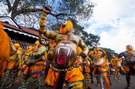 Puli Kali 2017: Images of the Wild Tiger Dance in Thrissur | India.com