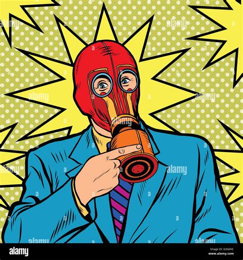 Gas mask, vintage rubber Stock Vector Image & Art - Alamy