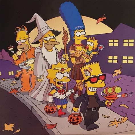 Simpsons Halloween Wallpapers - Wallpaper Cave