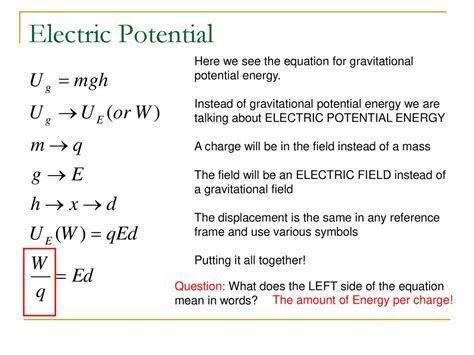 Electrical Energy Formula