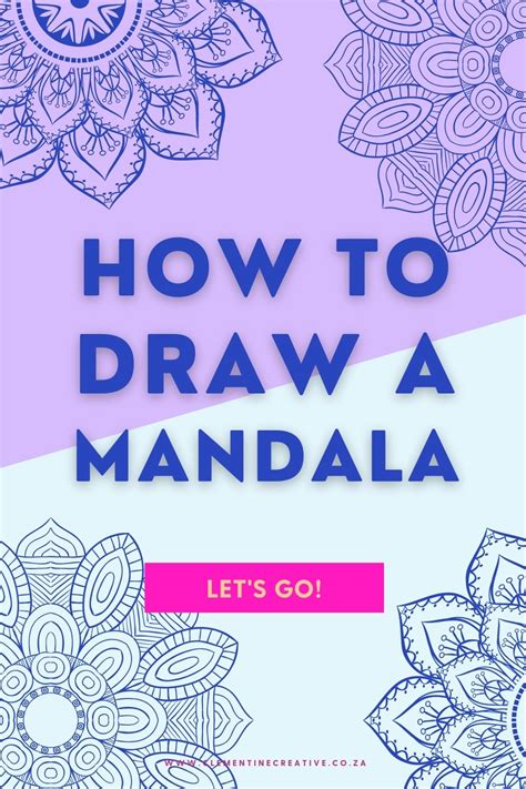 How to Draw a Beautiful Mandala {Step-by-Step Tutorial} with Pen and Paper