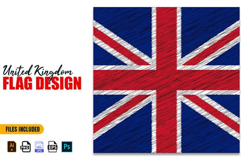 British / UK National Day Flag Design Graphic by mspro996 · Creative ...