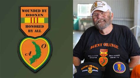 Orange Heart Medal Foundation President, Ken Gamble - Brown Water Navy - Fallen Never Forgotten