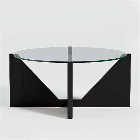 Glass Coffee Tables & Clear Glass Top Accent Tables | Crate & Barrel