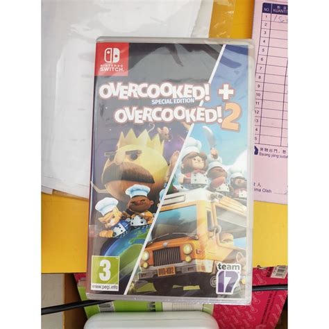 Nintendo Switch-Overcooked 1+2 (New, Ready Stock) | Shopee Malaysia