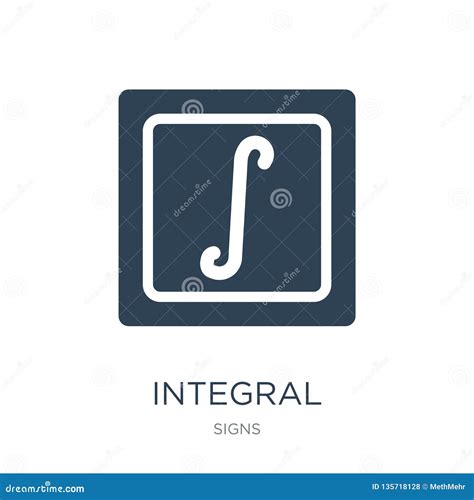 Integral Symbol. Cartoon Vector | CartoonDealer.com #184509041