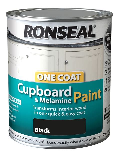 RONSEAL ONE COAT CUPBOARD MELAMINE & MDF PAINT 750ML - 6 COLOURS | eBay