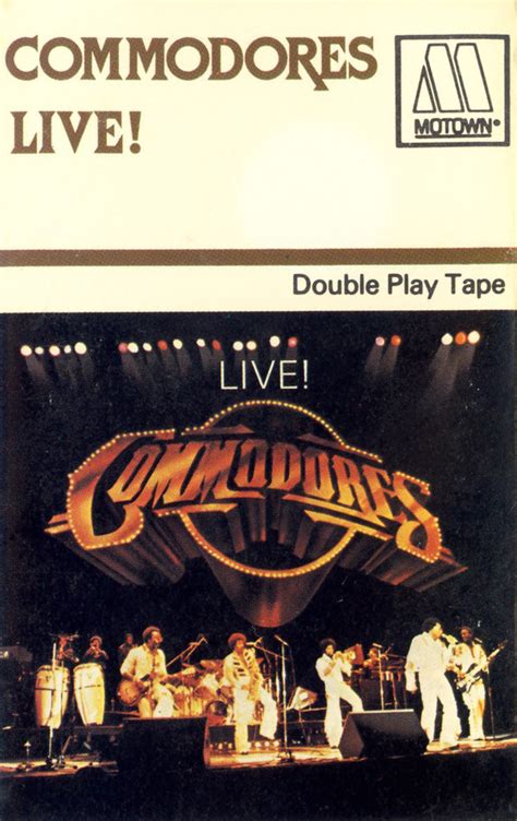 Commodores - Live! (1977, Cassette) | Discogs