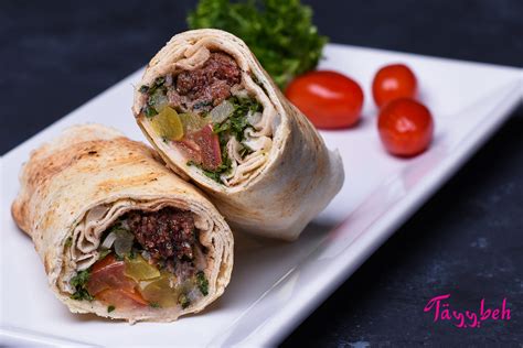 Beef Kebab Wrap