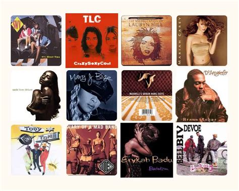 Music March Madness - 90s R&B Albums - Food Fidelity