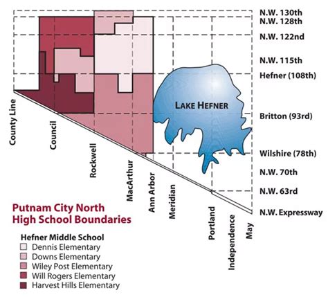 Putnam City North Boundaries - Putnam City Schools | City north, Putnam, City