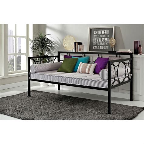 Twin size Modern Black Metal Daybeds - Use as Bed or Seating