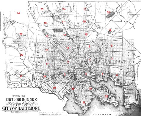 Bromley Map - 1896