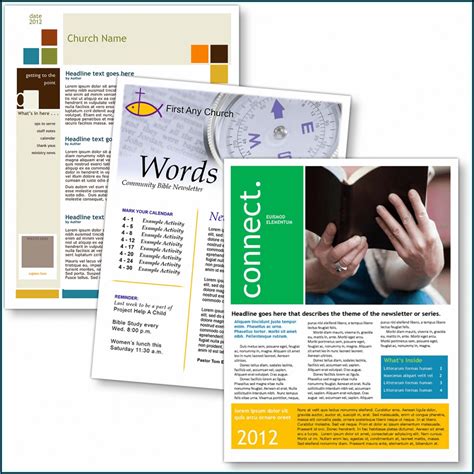 Download Free Church Newsletter Templates For Microsoft Word - Free ...