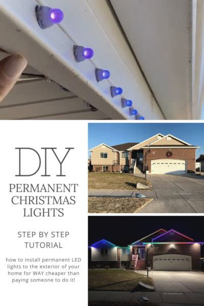 Permanent Led Christmas Lights Diy - How To Blog