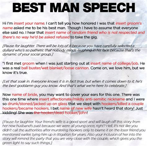 11+ Best Man Speech Examples - PDF | Examples