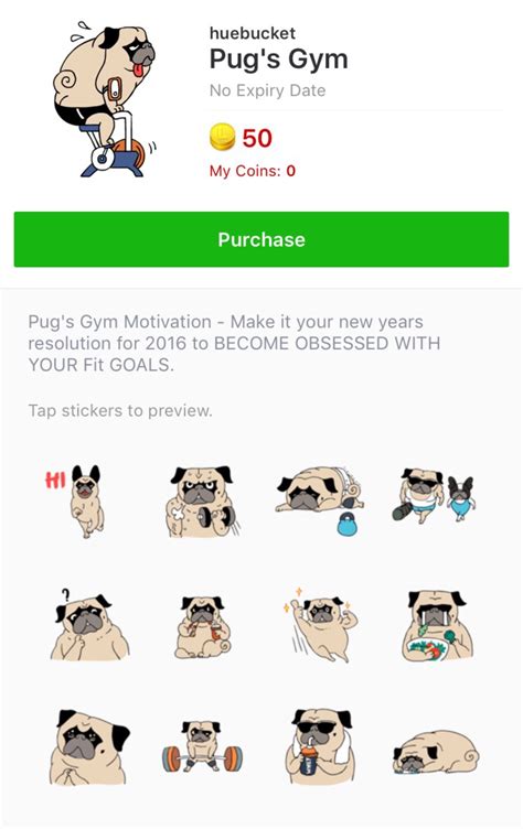 HUEBUCKET — It’s GYM TIME! Find all of fit pugs on Pug’s Gym....