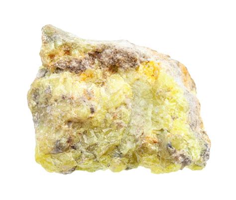 Sulphur Mineral Rock stock photo. Image of mineral, native - 30401954