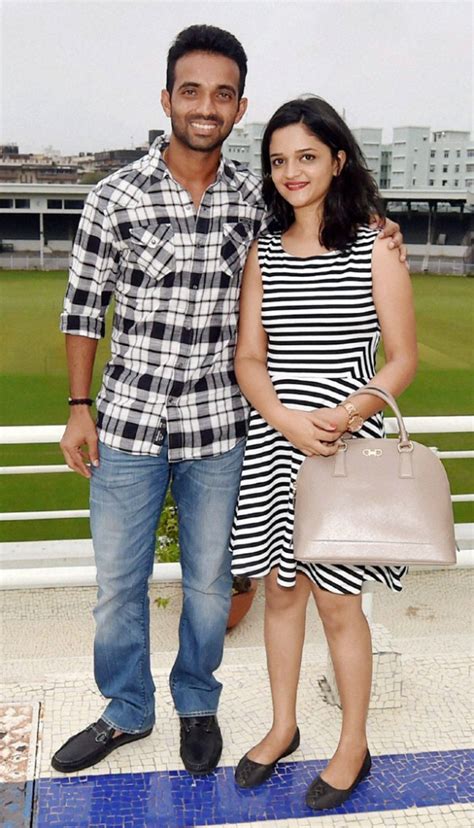 Sport Animal: Ajinkya Rahane with wife Radhika