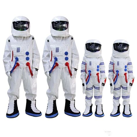 Spaceman Mascot Costume Astronaut Halloween Party Dress AdultSize Free Shipping-in Mascot from ...