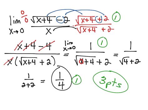 Conjugate Freebee for Limits Quiz | Math, Calculus, Limits | ShowMe