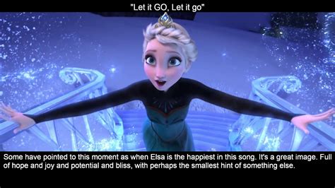 NaClhv: Elsa's facial expressions during "Let It Go", in Disney's "Frozen"