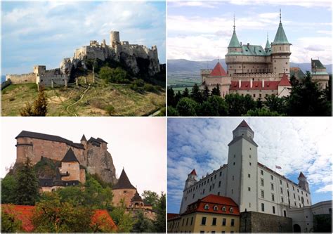 Visit top 4 castles in Slovakia