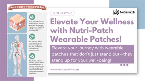 Elevating Wellness: Unveiling the Potential of Nutri-Patch's Wearable