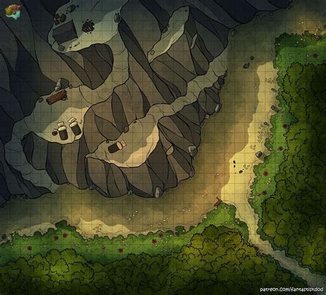 [OC][Art] Mountain Camping (32x29) : Dungeons_and_Dragons | Dnd world map, Fantasy map, Tabletop ...