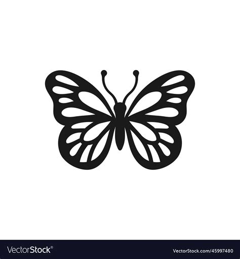 Butterfly icon Royalty Free Vector Image - VectorStock