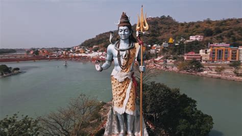 SHIVA-STATUE-AT-HARIDWAR Footage, Videos and Clips in HD and 4K ...