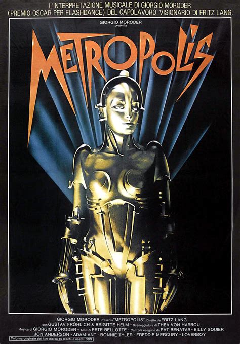 Metropolis, 1927 Poster For 1984 Photograph by Everett