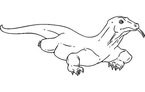 Drawing Komodo Dragon Coloring Pages - Download & Print Online Coloring Pages for Free | Color ...