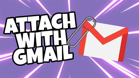 How to Send Attachments in Gmail - YouTube