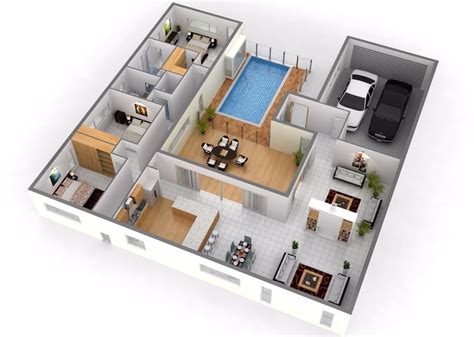 Planos En 3d De Casas