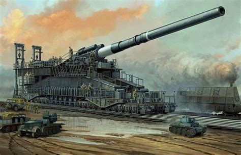 With A Fire Range Of 47Km, Schwerer Gustav Is The Largest, Most Powerful Weapon Ever - MobyGeek.com