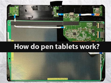 Explained: How does a Drawing Tablet work (Wacom Disassembly)