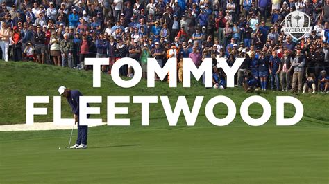 Tommy Fleetwood's best shots at the 2018 Ryder Cup 📺 | Tommy Fleetwood's best shots at the 2018 ...