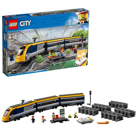 LEGO City Passenger Train 60197 Building Kit (677 Pieces) Frustration-Free Packaging for sale ...